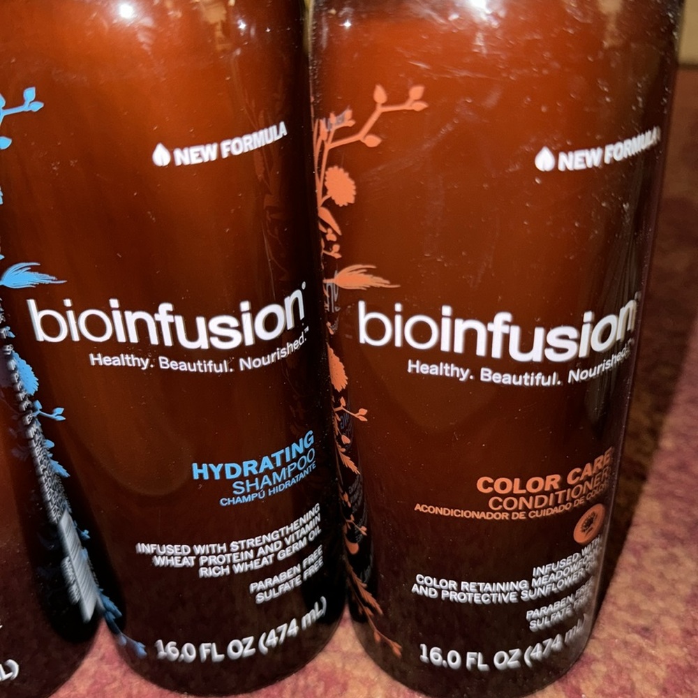 BUNDLE 4 Bottles Bioinfusion Shampoo & Conditioner - Picture 2 of 2